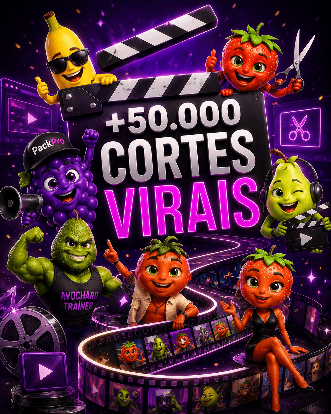 50.000 cortes virais